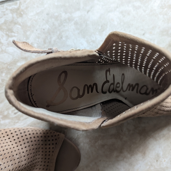 Sam Edelman brown booties size 8 - Picture 3 of 4